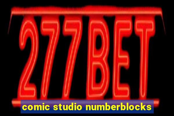 comic studio numberblocks